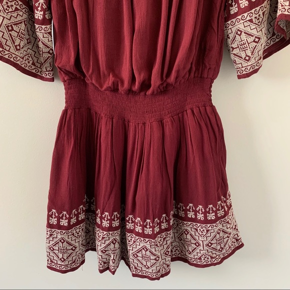 Tularosa Fiona Dress Mulled Wine Size XS NWT - Picture 11 of 13